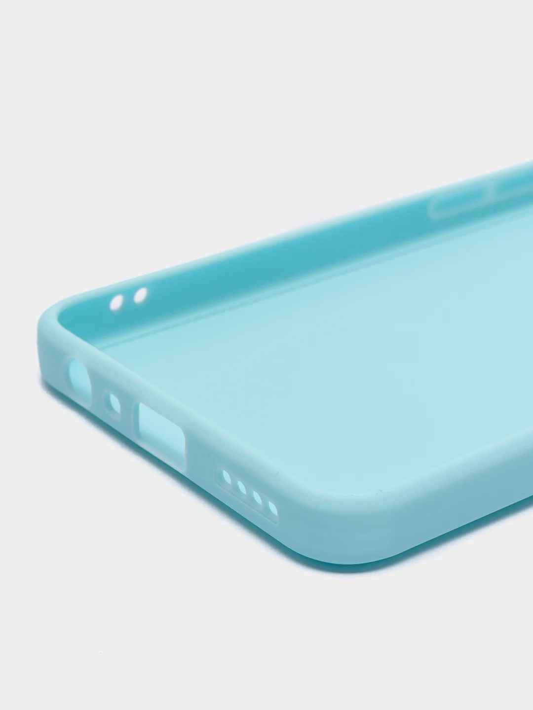 Голубой чехол для Realme 9 Pro Plus, Realme 9 4G (Реалми 9 4Г, 9 Про Плюс), силиконовый