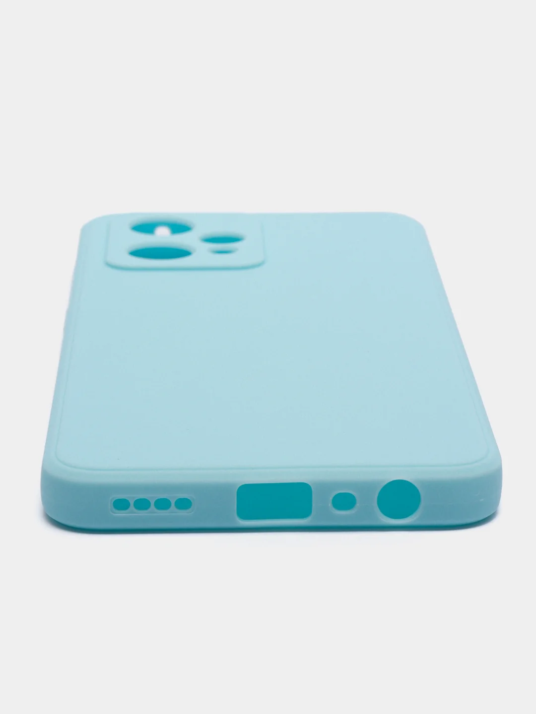 Голубой чехол для Realme 9 Pro Plus, Realme 9 4G (Реалми 9 4Г, 9 Про Плюс), силиконовый
