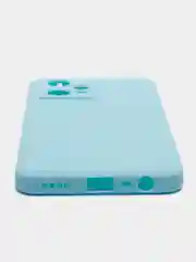 Голубой чехол для Realme 9 Pro Plus, Realme 9 4G (Реалми 9 4Г, 9 Про Плюс), силиконовый