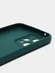 Тёмно-зелёный чехол для Realme 9 Pro Plus, Realme 9 4G (Реалми 9 4Г, 9 Про Плюс), силиконовый