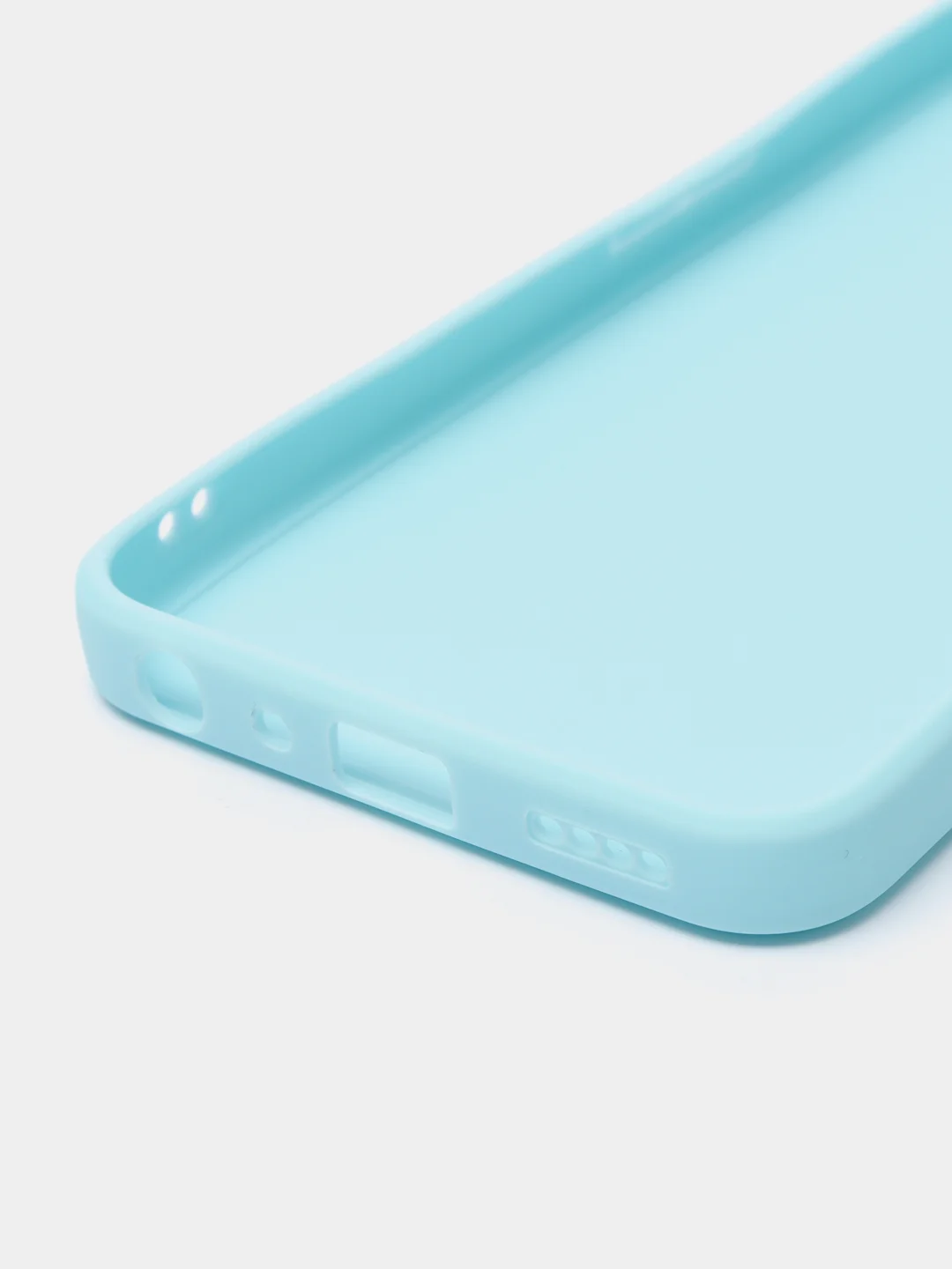 Голубой чехол для Realme 9 PRO, Realme 9 5G (Реалми 9 Про, Реалми 9 5Г), силиконовый