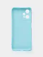 Голубой чехол для Realme 9 PRO, Realme 9 5G (Реалми 9 Про, Реалми 9 5Г), силиконовый