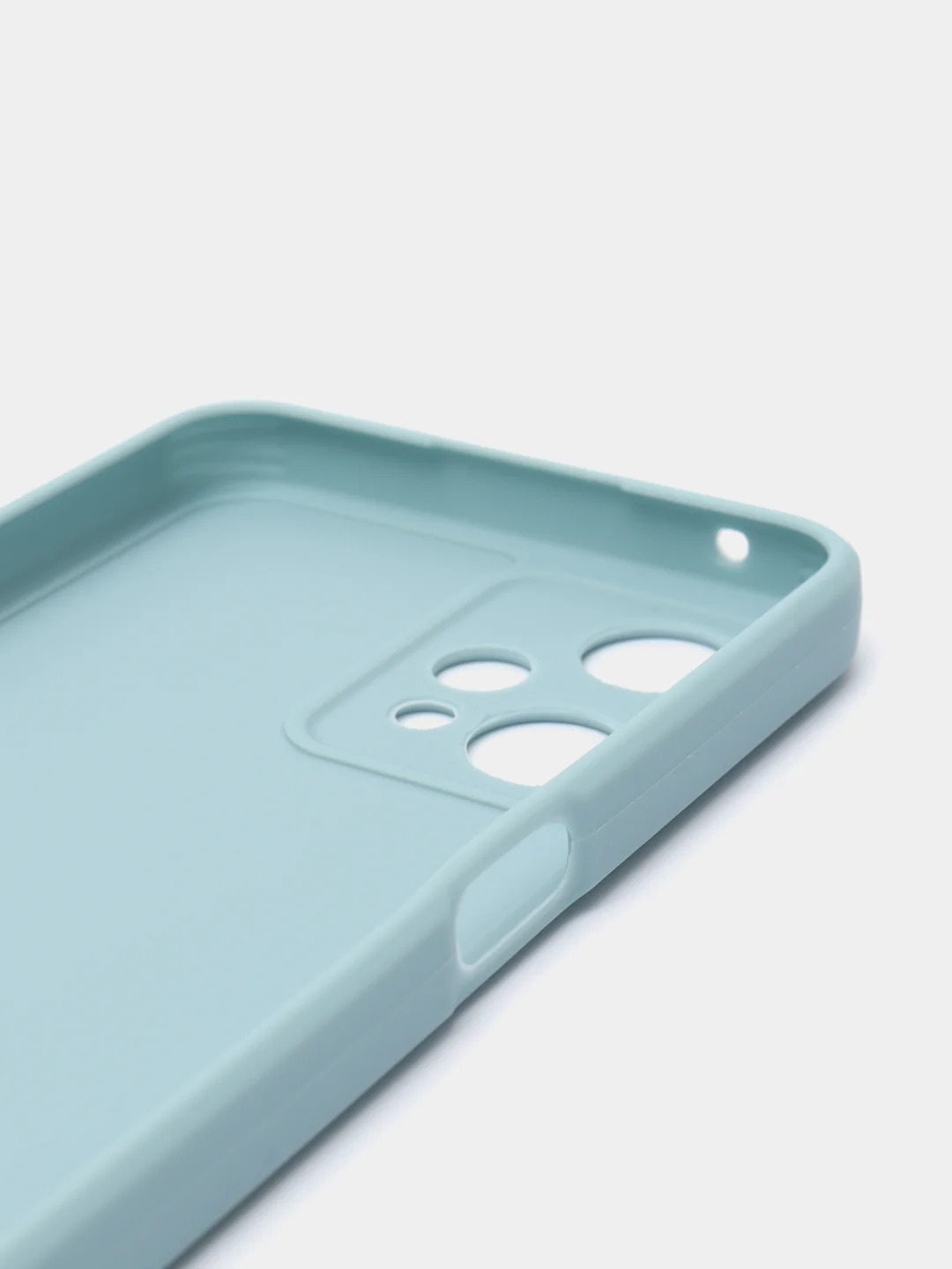 Светло-синий чехол для Realme 9 PRO, Realme 9 5G (Реалми 9 Про, Реалми 9 5Г), силиконовый