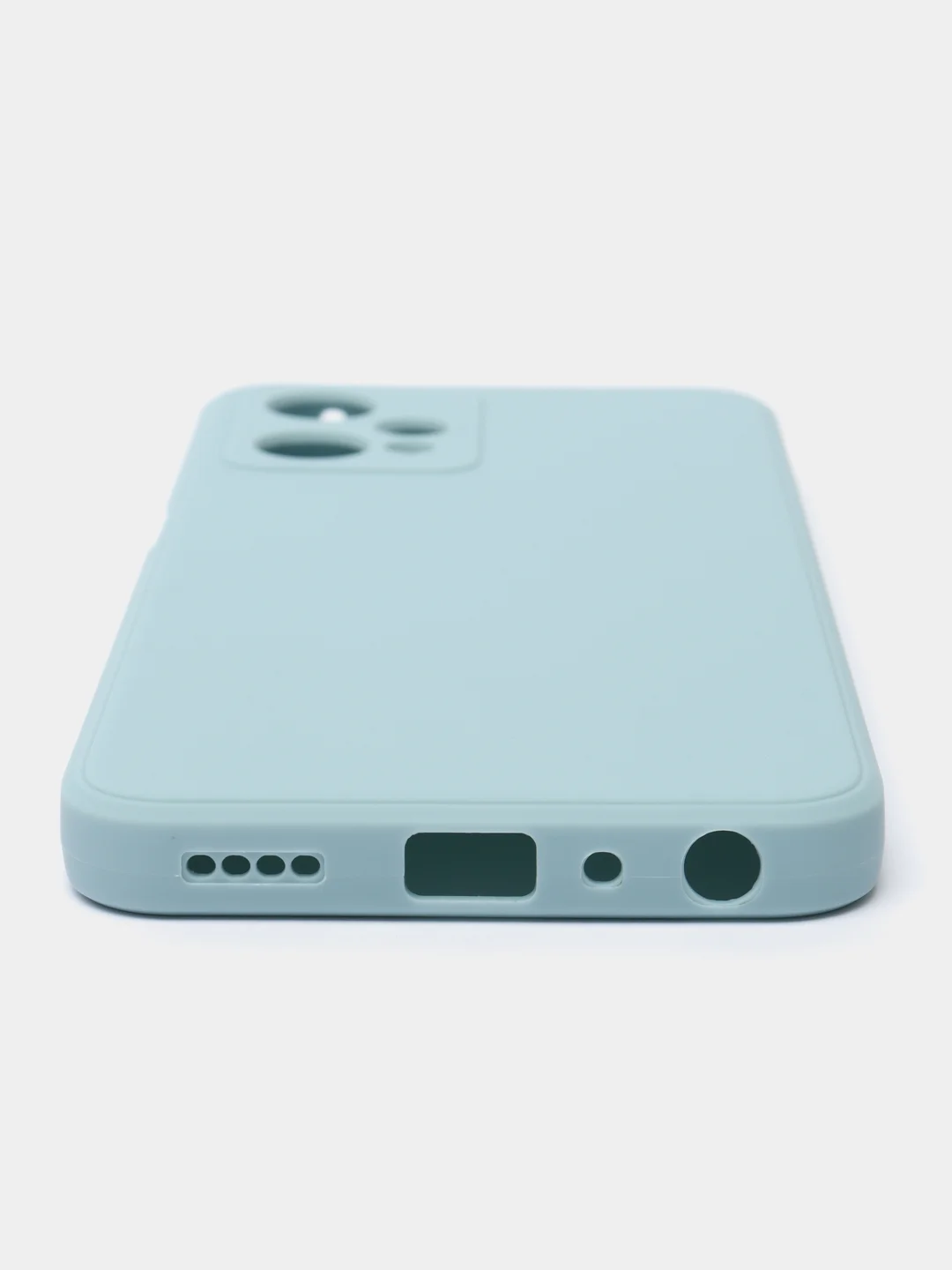 Светло-синий чехол для Realme 9 PRO, Realme 9 5G (Реалми 9 Про, Реалми 9 5Г), силиконовый