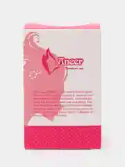 Белый менструальная чаша с мешочком для хранения
