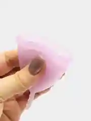 Конфетный менструальная чаша с мешочком для хранения