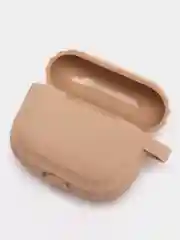 Бежевый силиконовый чехол для наушников AirPods Pro, AirPods Pro 2, AirPods 3