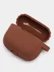Коричневый силиконовый чехол для наушников AirPods Pro, AirPods Pro 2, AirPods 3