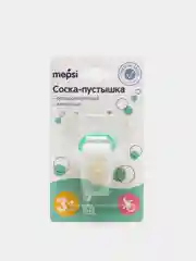 Соска-пустышка латексная MEPSI "Bubble", ортодонтическая