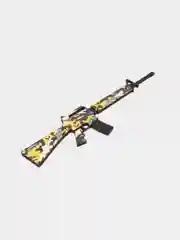 Голубой деревянный автомат из CS GO / КС ГО