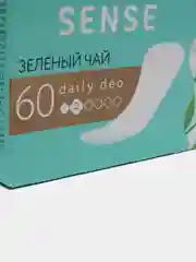 Прокладки женские ежедневные ОЛА! Silk Sense DAILY DEO "Зеленый чай", 60 штук