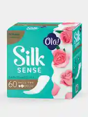 Прокладки женские ежедневные ОЛА! Silk Sense DAILY DEO "Бархатная роза", 60 штук