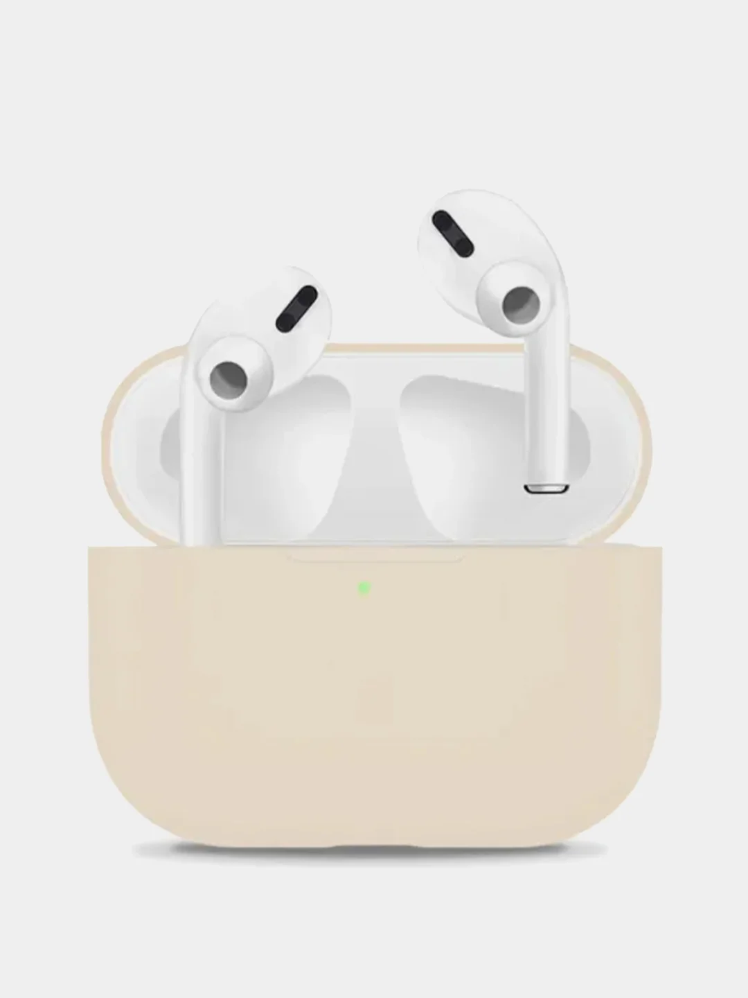 Бежевый чехол для наушников Apple AirPods Pro