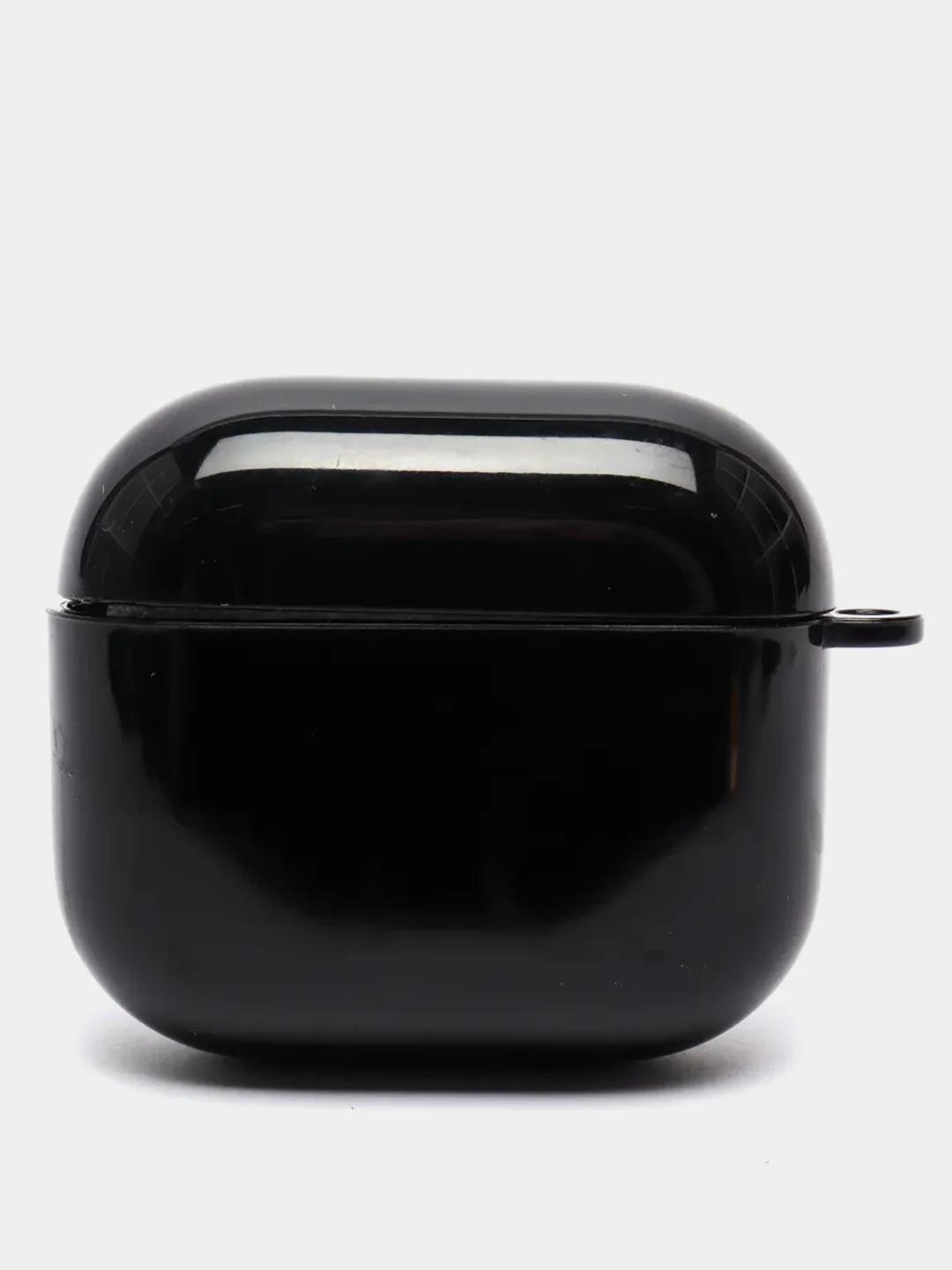 Черный чехол для AirPods 3, 10 цветов, силикон, c креплением для карабина