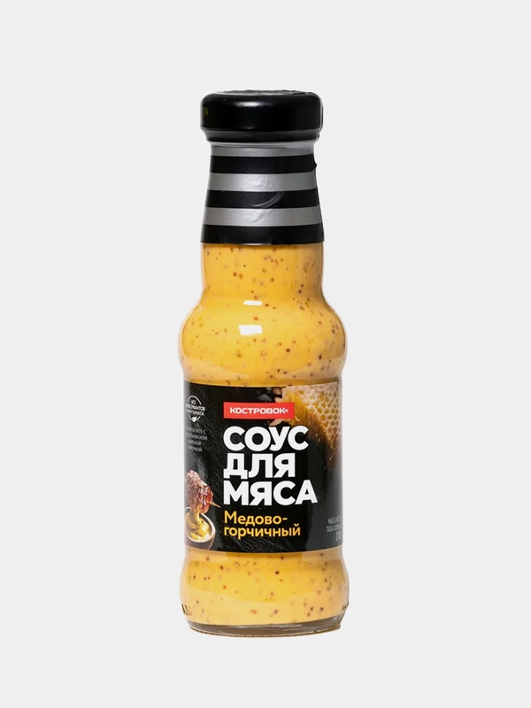 Соус для мяса Медово-горчичный, Костровок, 250 мл