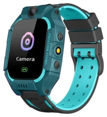 Зеленый детские умные часы Smart Watch Q88s