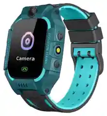 Зеленый детские умные часы Smart Watch Q88s