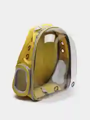 Желтый рюкзак переноска для кошек и собак