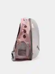 Розовый рюкзак переноска для кошек и собак