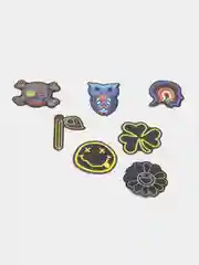 Индиго наклейки стикеры Neon/Неоновые/50 штук/ Стикерпак