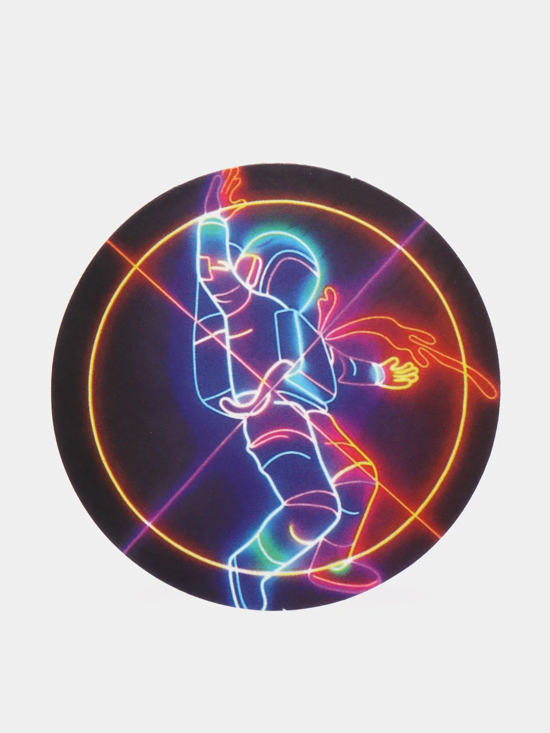 Аметистовый наклейки стикеры Neon/Неоновые/50 штук/ Стикерпак