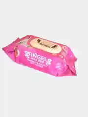 Голубой влажные салфетки детские Angel Nature 120 шт