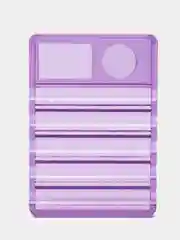 Фиолетовый подставка под кисти для маникюра, 5 секций