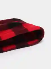 Красный толстовка для собак мелких и средних пород Zoostyle в клетку с карманом на молнии