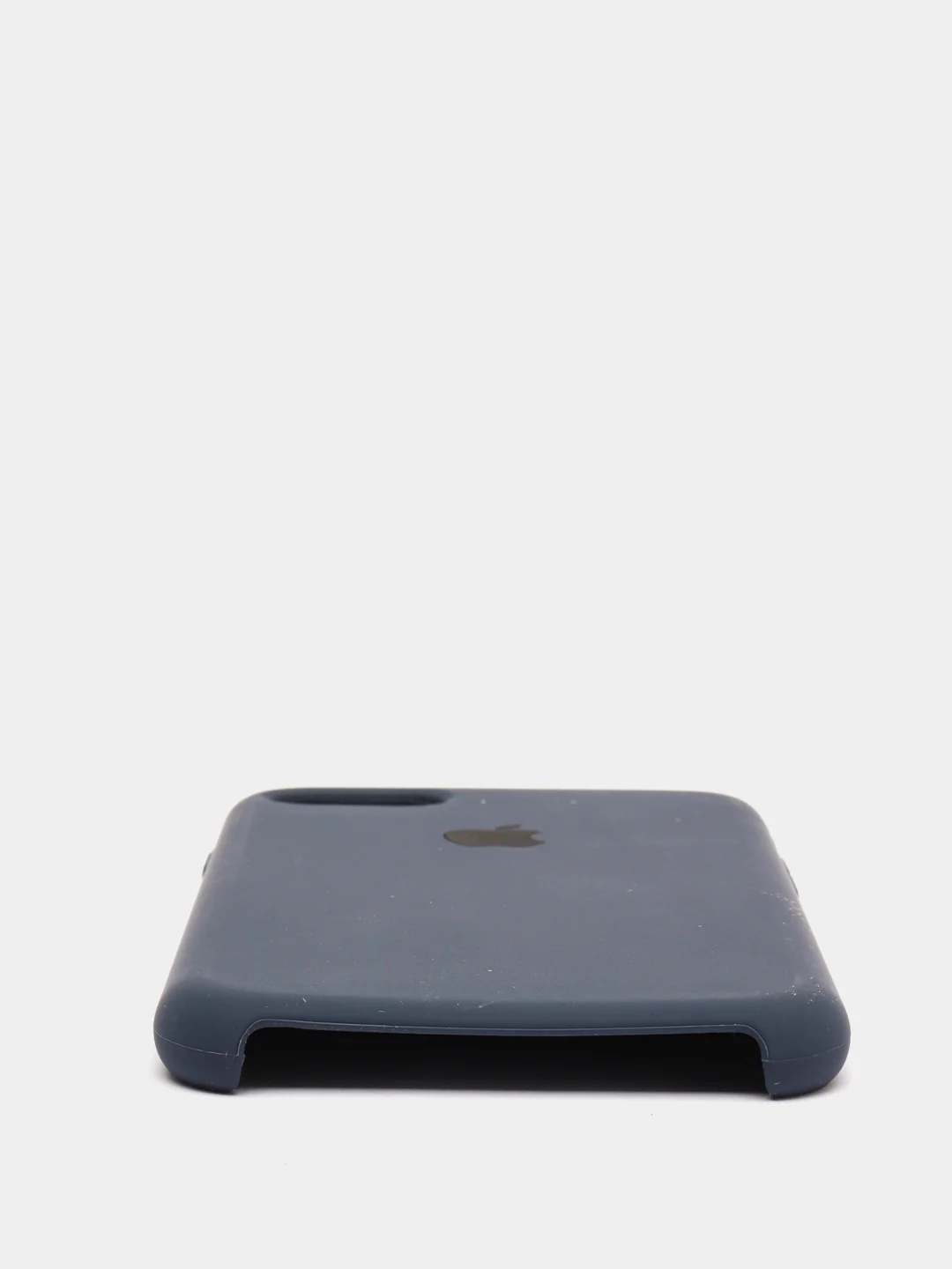 Темно-синий чехол Silicone Case для iPhone 7, 8, SE 2020, с открытым низом