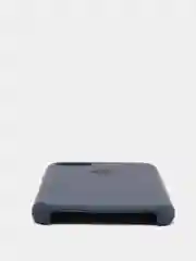 Темно-синий чехол Silicone Case для iPhone 7, 8, SE 2020, с открытым низом