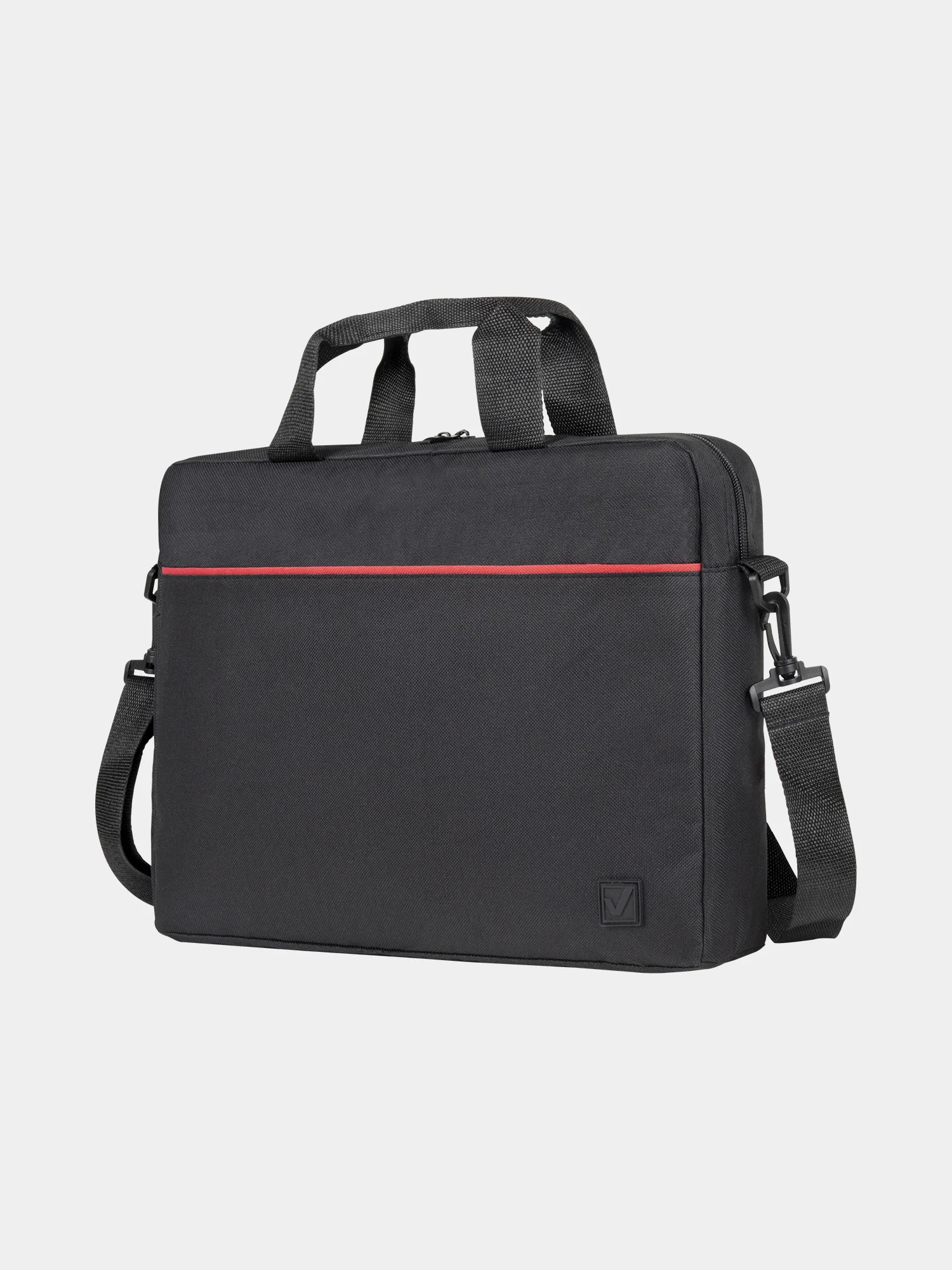 Сумка портфель  BRAUBERG Practical с отд. для ноутбука 15,6", черная, 29х40х7 см, 270829