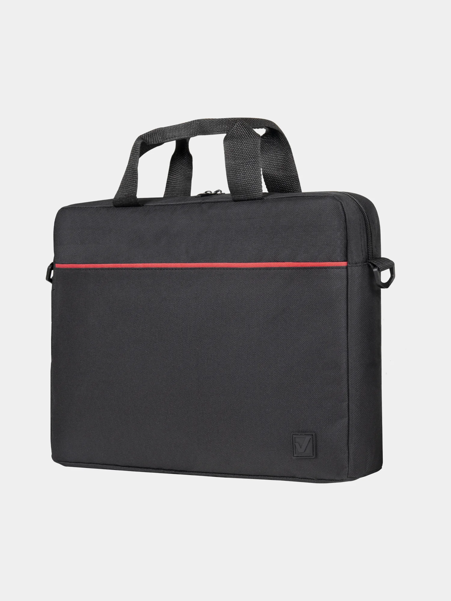 Сумка портфель  BRAUBERG Practical с отд. для ноутбука 15,6", черная, 29х40х7 см, 270829