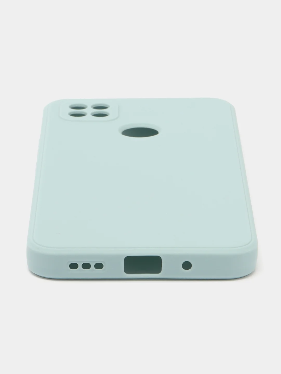 Светло-синий чехол для Xiaomi Redmi 9C / 9C NFC / 10A (Сяоми Редми 9С, 10А), силиконовый