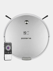 Робот-пылесос Polaris PVCR 0833 WI-FI IQ Home, серебристый