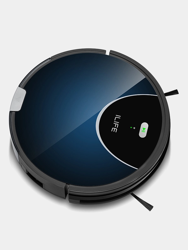 Робот-пылесос ILIFE V80 Max, темно-синий