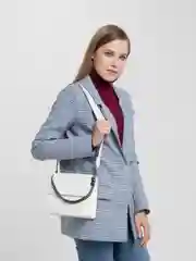 Слоновая кость сумка женская кросс-боди через плечо