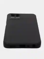 Черный силиконовый чехол для Realme 8i, Narzo 50 (Реалми 8 ай, Нарзо 50), прозрачный