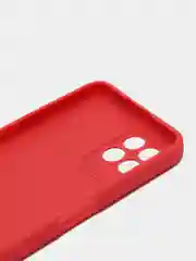 Коралловый силиконовый чехол для Realme 8i, Narzo 50 (Реалми 8 ай, Нарзо 50), прозрачный