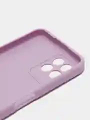 Лавандовый силиконовый чехол для Realme 8i, Narzo 50 (Реалми 8 ай, Нарзо 50), прозрачный