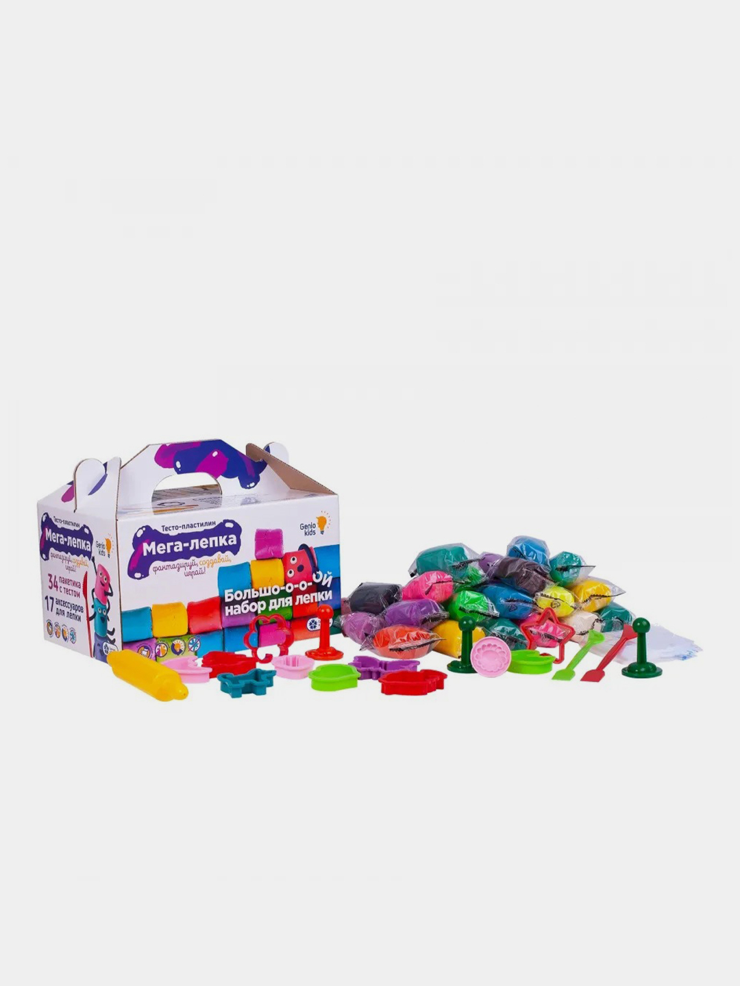 Colorations® Jumbo Fun Shapes Foam Beads - 500 Pieces