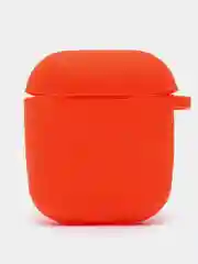 Красный защитный чехол для наушников AirPods 1/2