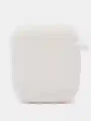 Белый защитный чехол для наушников AirPods 1/2