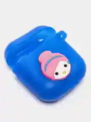 Синий детский чехол для наушников AirPods 1/2