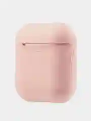 Пудровый детский чехол для наушников AirPods 1/2