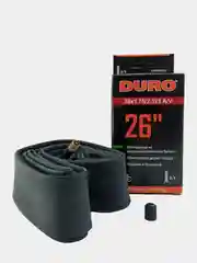 Камера для велосипеда 26х1.75/2.125 DURO / Камера велосипедная / Велокамера бутиловая