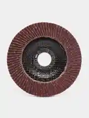 Круг лепестковый торцевой ТУНДРА, 125 х 22 мм, Р80