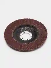Круг лепестковый торцевой ТУНДРА, 125 х 22 мм, Р80