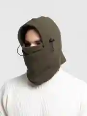 Зеленый флисовая балаклава