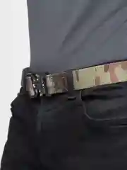 Индиго тактический ремень "Кобра Tactical Belt" с металлической пряжкой, 125 см