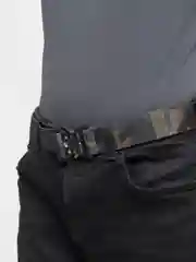Зелёный хаки тактический ремень "Кобра Tactical Belt" с металлической пряжкой, 125 см
